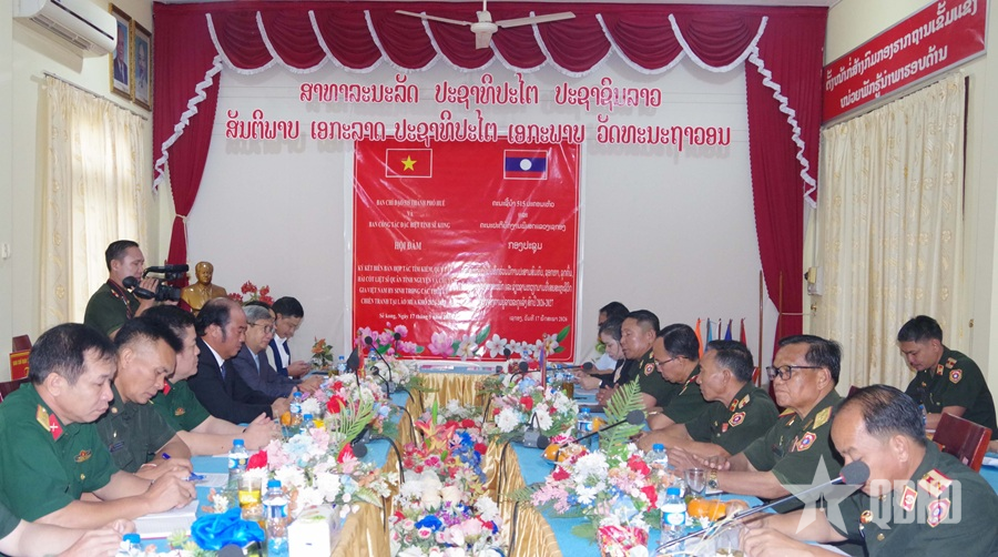 Ban chỉ đạo 515 thành phố Huế hội đàm, ký kết phối hợp công tác tìm kiếm, quy tập hài cốt liệt sĩ 